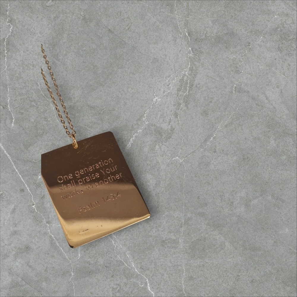 Gold Inspirational Necklace